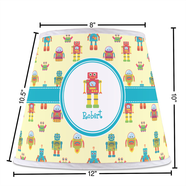 Robot Poly Film Empire Lampshade - Dimensions