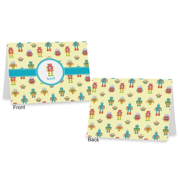 Robot Postcard - Front and Back