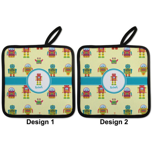 Robot Pot Holders - Set of 2 APPROVAL