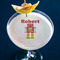 Robot Printed Drink Topper - Large - In Context