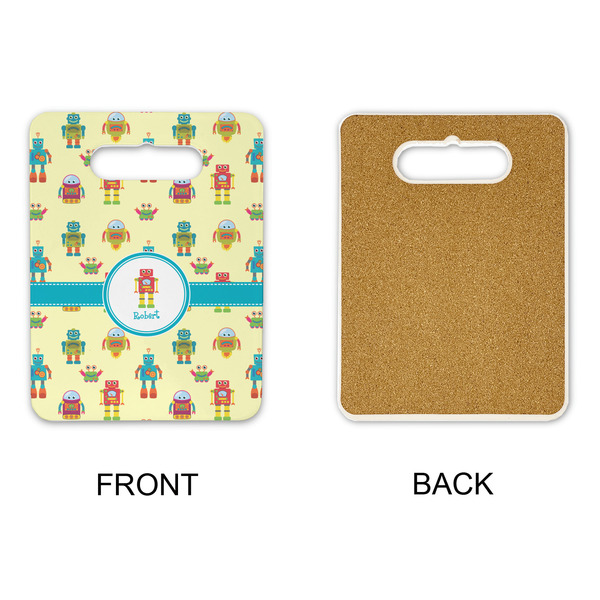 Robot Rectangle Trivet with Handle - APPROVAL