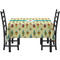 Robot Rectangular Tablecloths - Side View