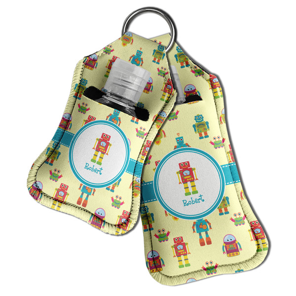 Robot Sanitizer Holder Keychain - Both in Case (PARENT)