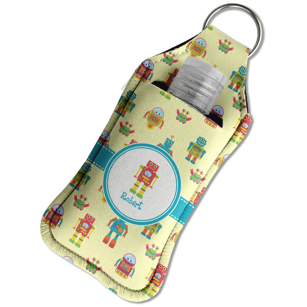 Robot Sanitizer Holder Keychain - Large in Case