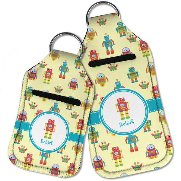 Robot Sanitizer Holder Keychain - Parent Main