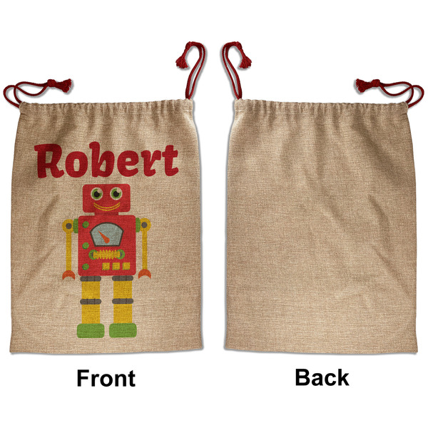 Robot Santa Bag - Approval - Front