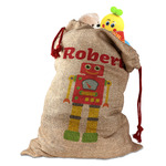 Robot Santa Sack (Personalized)
