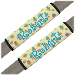 Robot Seat Belt Covers (Set of 2) (Personalized)