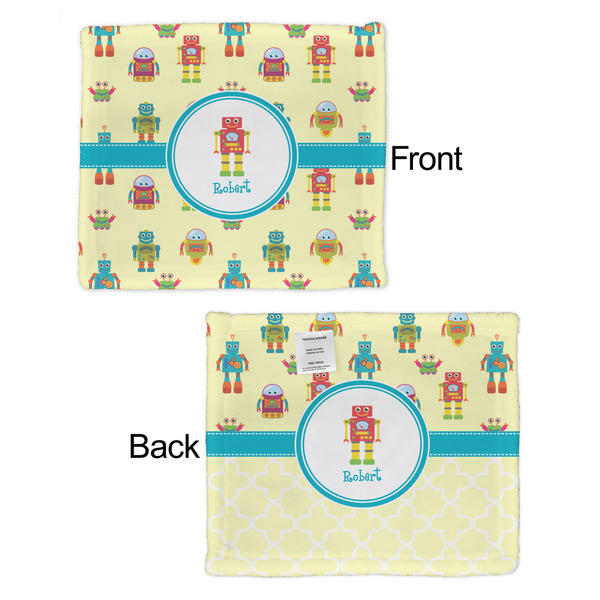 Robot Security Blanket - Front & Back View