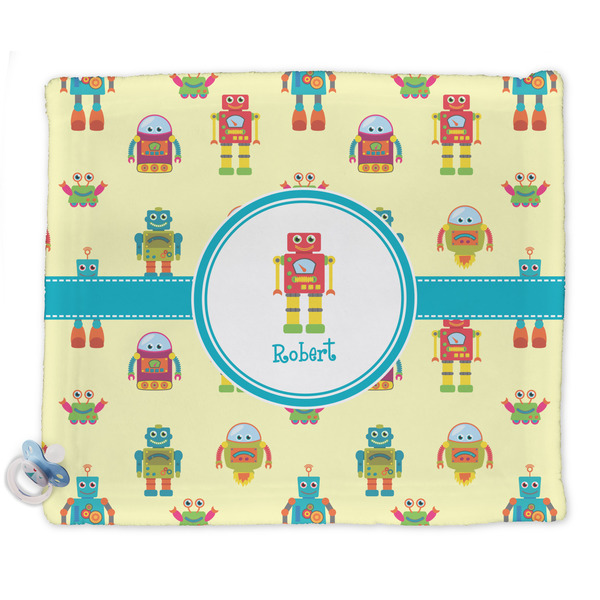 Custom Robot Security Blanket - Single Sided (Personalized)