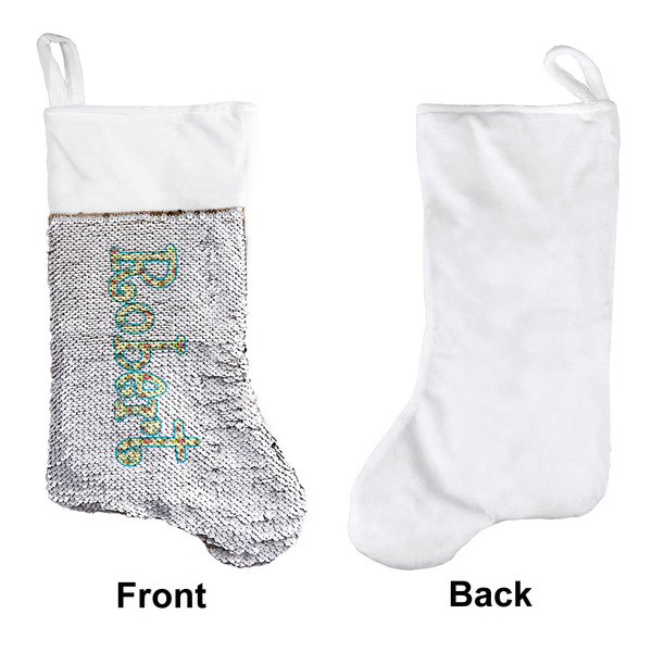 Robot Sequin Stocking - Approval