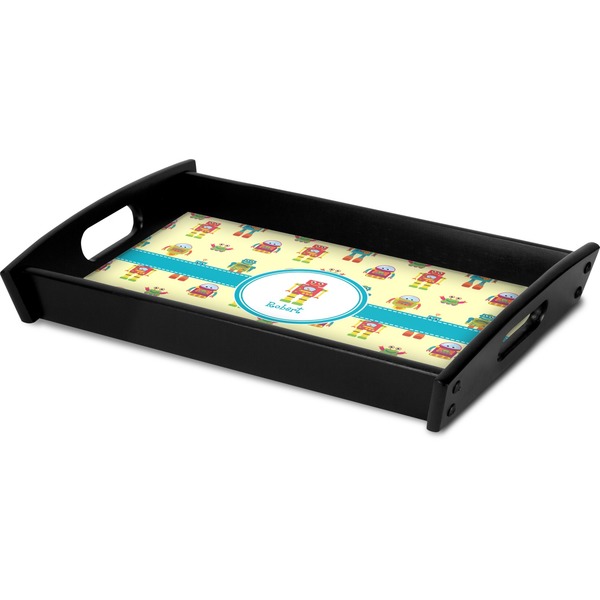 Robot Serving Tray Black - Corner