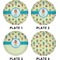 Robot Set of Lunch / Dinner Plates (Approval)