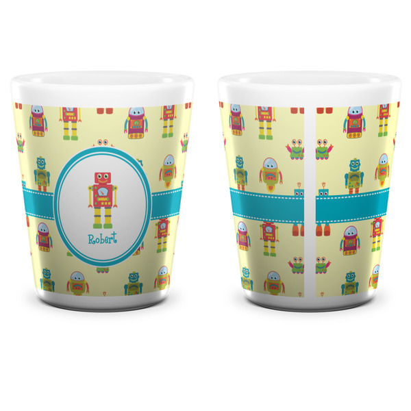 Robot Shot Glass - White - APPROVAL