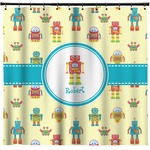 Robot Shower Curtain - Custom Size (Personalized)