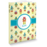 Robot Softbound Notebook - 5.75" x 8" (Personalized)