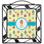 Robot Square Trivet (Personalized)