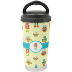 Robot Stainless Steel Coffee Tumbler (Personalized)