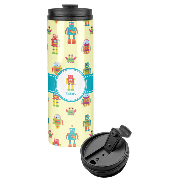 Custom Robot Stainless Steel Skinny Tumbler (Personalized)