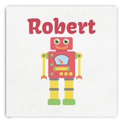 Robot Paper Dinner Napkins (Personalized)