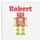 Robot Paper Dinner Napkins (Personalized)