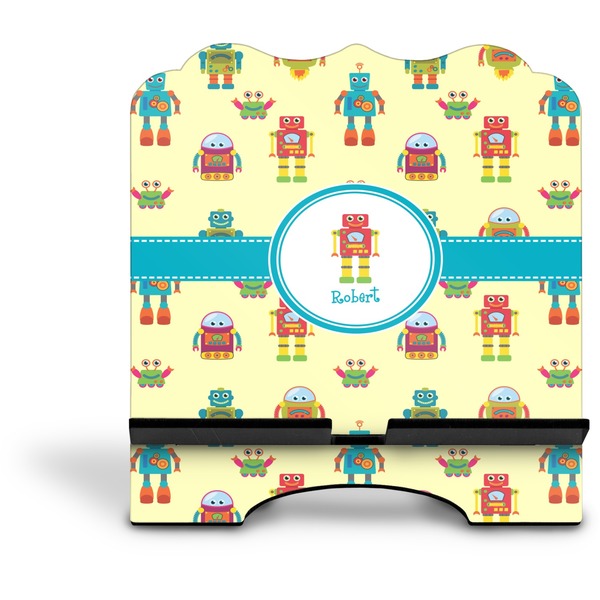 Robot Stylized Tablet Stand - Front without iPad
