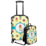 Robot Kids 2-Piece Luggage Set - Suitcase & Backpack (Personalized)