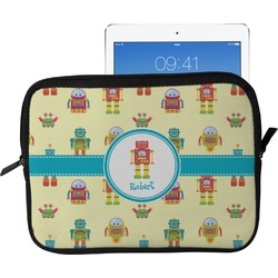 Robot Tablet Case / Sleeve - Large (Personalized)