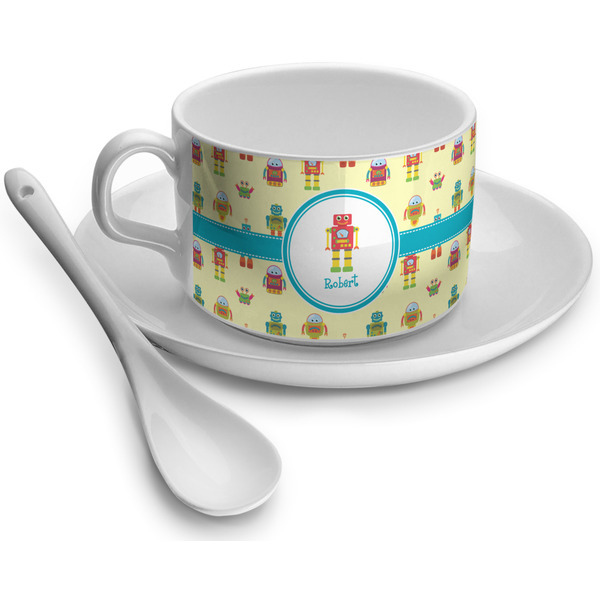 Custom Robot Tea Cup - Single (Personalized)