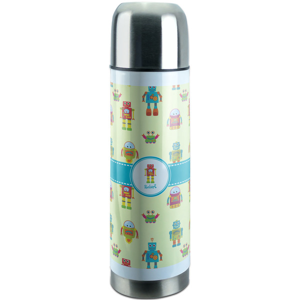 Custom Robot Stainless Steel Thermos (Personalized)