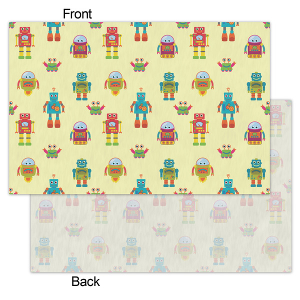 Robot Tissue Paper - Heavyweight - Small - Front & Back