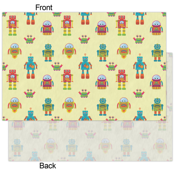 Robot Tissue Paper - Heavyweight - XL - Front & Back