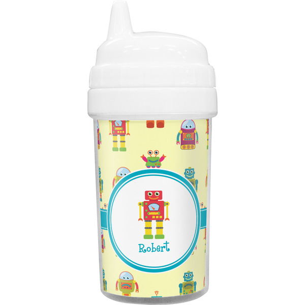 Custom Robot Toddler Sippy Cup (Personalized)