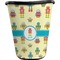 Robot Waste Basket - Single Sided (Black) (Personalized)