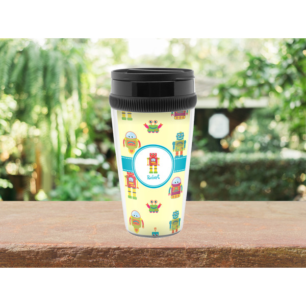 Robot Travel Mug Lifestyle (Personalized)