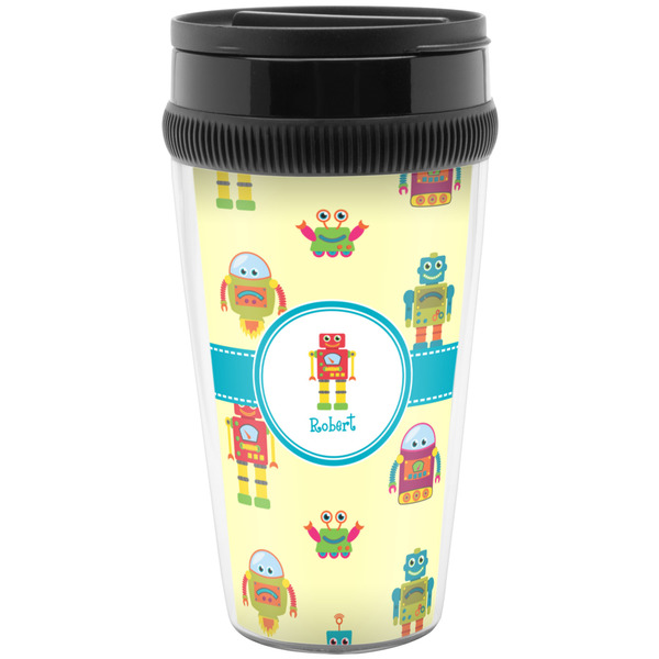 Robot Travel Mug (Personalized)