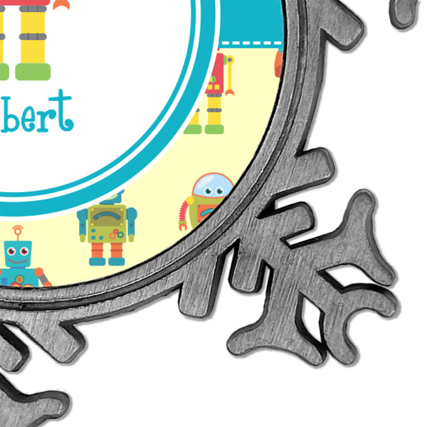 Robot Vintage Snowflake - Detail