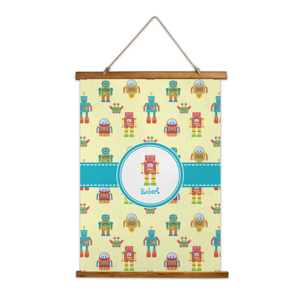 Custom Robot Wall Hanging Tapestry - Tall (Personalized)