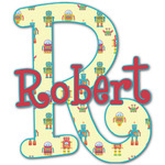 Robot Name & Initial Decal - Up to 12"x12" (Personalized)
