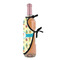Robot Wine Bottle Apron - DETAIL WITH CLIP ON NECK