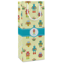 Robot Wine Gift Bags - Gloss (Personalized)