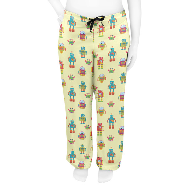 Robot Women's Pj on model - Front