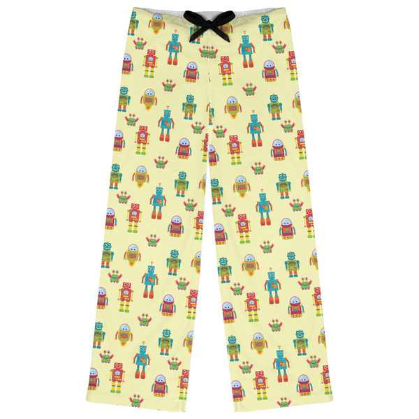 Custom Robot Womens Pajama Pants - S