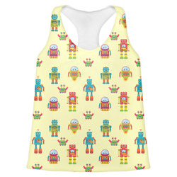 Robot Womens Racerback Tank Top