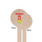 Robot Wooden 7.5" Stir Stick - Round - Single Sided - Front & Back