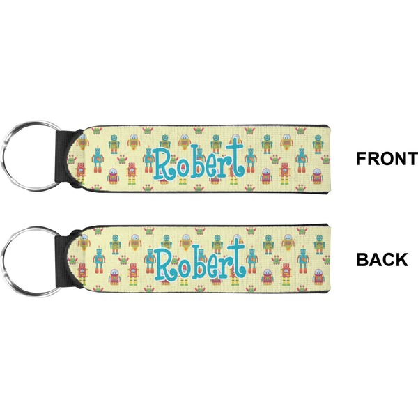 Robot Wristlet (Front + Back)