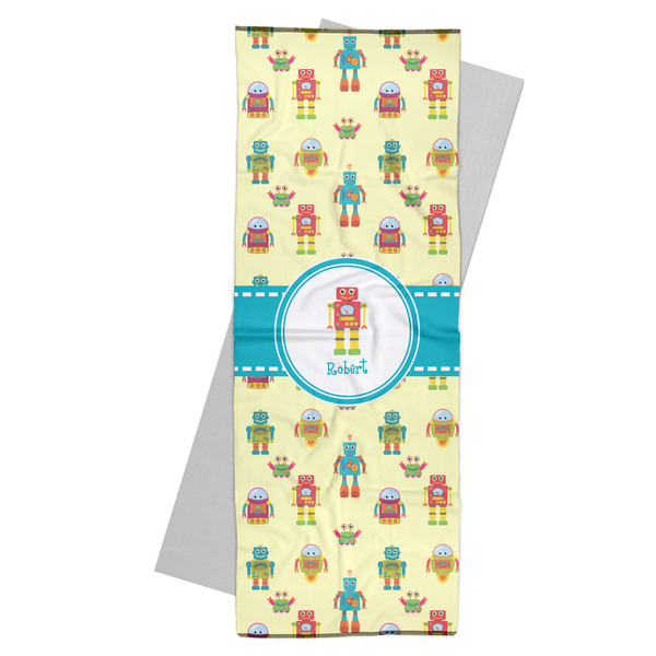 Custom Robot Yoga Mat Towel (Personalized)