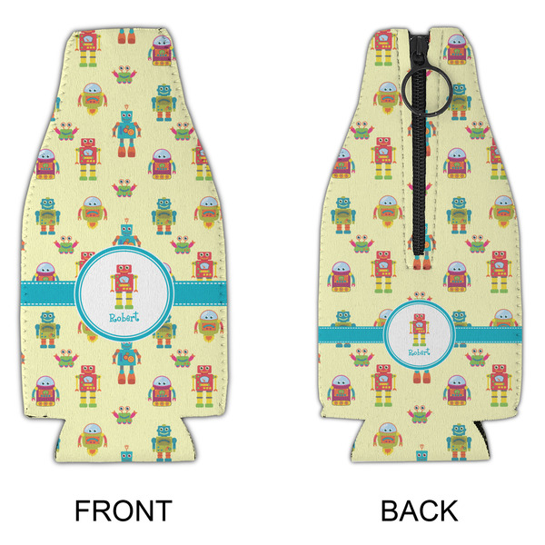 Robot Zipper Bottle Cooler - APPROVAL