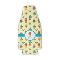 Robot Zipper Bottle Cooler (Personalized)