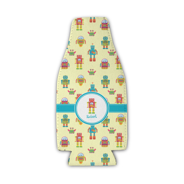 Custom Robot Zipper Bottle Cooler (Personalized)